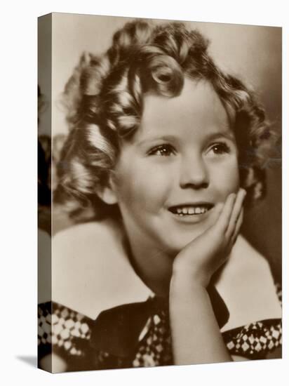 Shirley Temple American Child Star of the 1930s-null-Premier Image Canvas