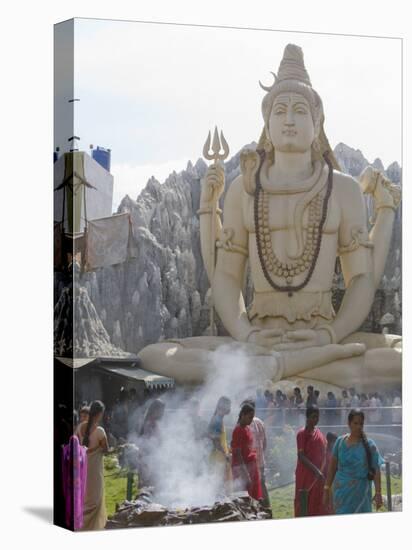 Shiva Mandir Temple, Bengaluru, Karnataka State, India-Marco Cristofori-Premier Image Canvas