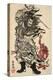 Shoki and Two Demons-Kyosai Kawanabe-Premier Image Canvas