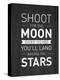 Shoot For The Moon-Kimberly Allen-Stretched Canvas