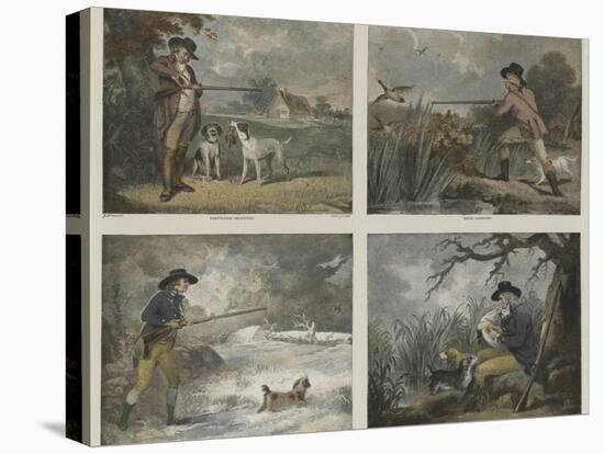 Shooting Pieces-George Morland-Premier Image Canvas