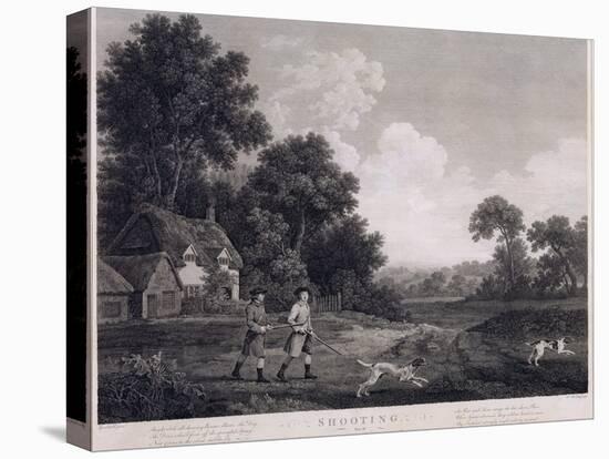 Shooting, Plate 2, Engraved by William Woollett (1735-85) 1770 (Fifth State Engraving and Etching)-George Stubbs-Premier Image Canvas