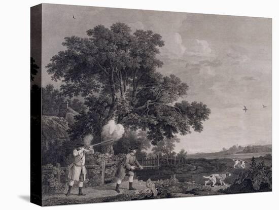 Shooting, Plate 3, Engraved by William Woollett (1735-85) 1770 (Engraving with Etching)-George Stubbs-Premier Image Canvas