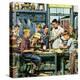 "Shop Class", March 19, 1955-Stevan Dohanos-Premier Image Canvas