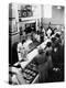 Shoppers at Butcher Counter in A&P Grocery Store-Alfred Eisenstaedt-Premier Image Canvas