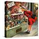 "Shopping for Mother's Day," May 10, 1947-Constantin Alajalov-Premier Image Canvas
