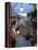 Shopping Street at Dusk, Bellagio, Lake Como, Lombardy, Italy, Europe-Frank Fell-Premier Image Canvas