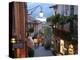 Shopping Street at Dusk, Bellagio, Lake Como, Lombardy, Italy, Europe-Frank Fell-Premier Image Canvas