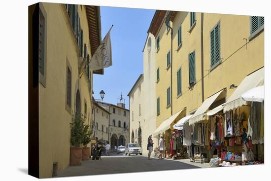 Shops in the Centre of the Old Town, Radda in Chianti, Tuscany, Italy, Europe-Peter Richardson-Premier Image Canvas