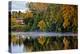 Shoreline Along the Mohawk River, Erie Canal System, New York, USA-Joe Restuccia III-Premier Image Canvas