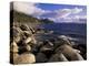 Shoreline of Boulders, Lake Tahoe, California, USA-Adam Jones-Premier Image Canvas