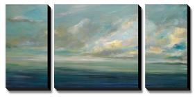 Shoreline-Karen Lorena Parker-Stretched Canvas