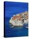 Shores of Adriatic Sea, Dubrovnik, Croatia-Keren Su-Premier Image Canvas