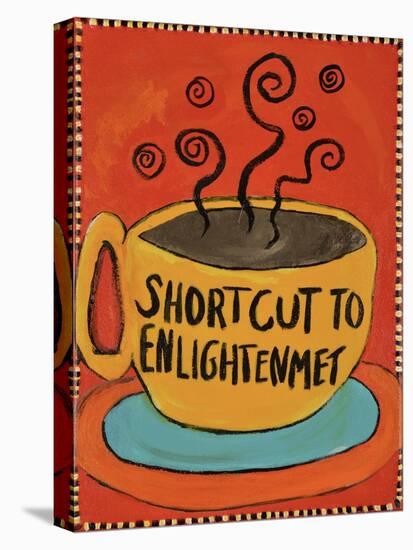 Shortcut to Enlightenment (Border)-Jennie Cooley-Premier Image Canvas