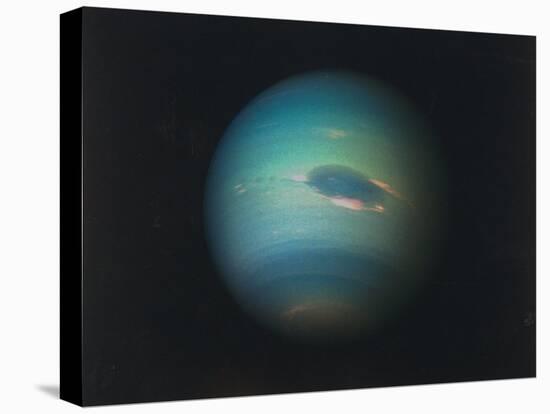 Shot of Planet Neptune Produced from Images Taken Through Spacecraft Voyager Ii's Wide-Angle Camera-null-Premier Image Canvas