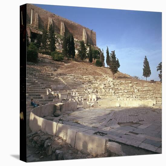 Shot of the Theatre of Dionysus in Athens, 5th Century Bc-CM Dixon-Premier Image Canvas