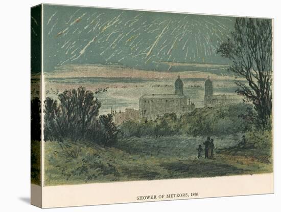 Shower of Meteors (Leonid) Observed over Greenwich, London, 1866-null-Premier Image Canvas