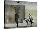 Shower Peepers-Banksy-Premier Image Canvas