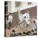 Showing the Paces, Aldridge's-Robert Bevan-Premier Image Canvas