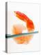 Shrimp on Chopsticks-null-Premier Image Canvas