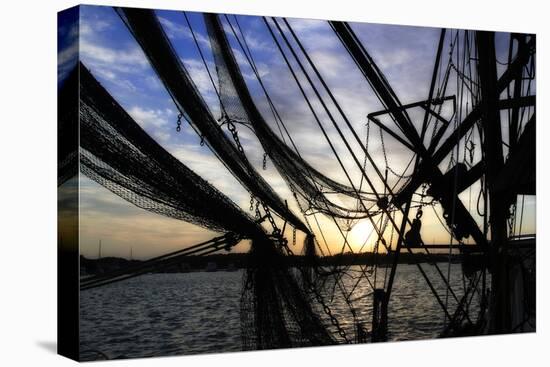 Shrimpers at Sunrise II-Alan Hausenflock-Premier Image Canvas