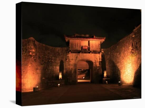 Shuri Castle by Night-null-Premier Image Canvas