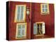 Shuttered Windows in the Old Town, Nice, Provence, France-I Vanderharst-Premier Image Canvas