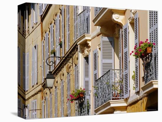 Shutters and Balconies, Aix En Provence, Provence, France, Europe-John Miller-Premier Image Canvas