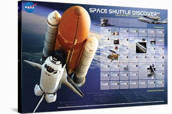Shuttle Discovery Missions-null-Stretched Canvas