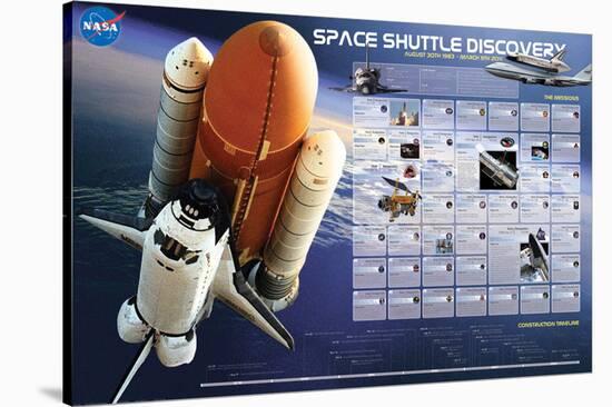 Shuttle Discovery Missions-null-Stretched Canvas