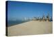 Shuwaikh beach and skyline of Kuwait City, Kuwait, Middle East-Michael Runkel-Premier Image Canvas