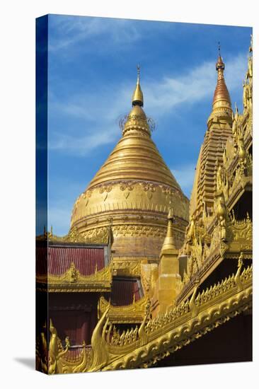 Shwezigon Pagoda, Bagan, Mandalay Region, Myanmar-Keren Su-Premier Image Canvas