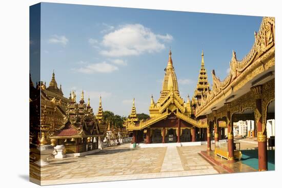 Shwezigon Pagoda, Bagan (Pagan), Myanmar (Burma), Asia-Jordan Banks-Premier Image Canvas