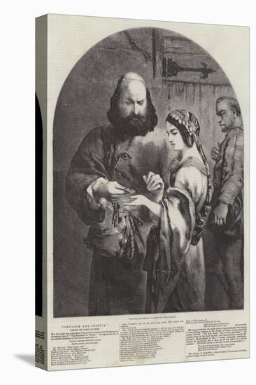 Shylock and Jessica-Sir John Gilbert-Premier Image Canvas