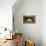Siamese Cat on Chair-DLILLC-Premier Image Canvas displayed on a wall