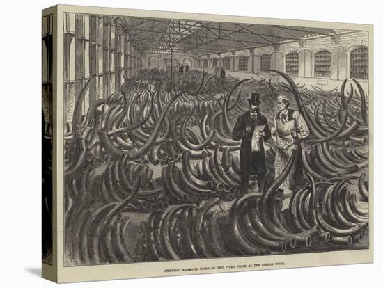 Siberian Mammoth Tusks on the Ivory Floor at the London Docks-Melton Prior-Premier Image Canvas