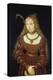 Sibylle Von Cleve as the Bride of Prince Johann Friedrich Von Sachsen-Weimar-Lucas Cranach the Elder-Premier Image Canvas