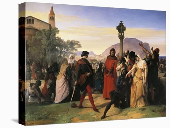 Sicilian Vespers-Francesco Hayez-Premier Image Canvas