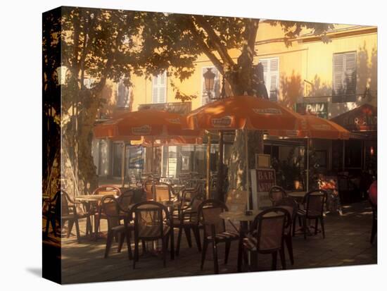 Sidewalk Cafe, Bastia, Corsica, France, Mediterranean-James Gritz-Premier Image Canvas