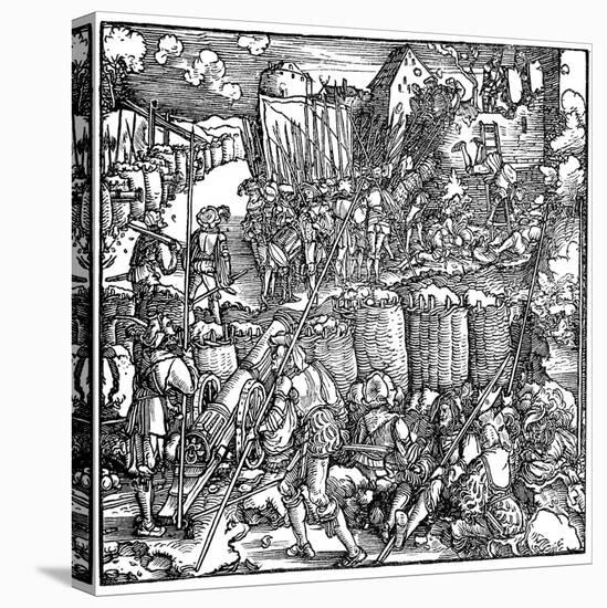 Siege of a Fortress, 1532-Hans Holbein the Younger-Premier Image Canvas
