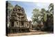 Siem Reap, Cambodia. Ancient ruins and towers of the Bayon Temple, Chau Say Tevoda near Angkor Thom-Miva Stock-Premier Image Canvas