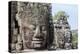 Siem Reap, Cambodia. Ancient ruins and towers of the Bayon Temple in Angkor Thom-Miva Stock-Premier Image Canvas