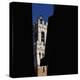 Siena Architectural Details. Glimpse of Crenellated Tower with Bell-Mike Burton-Premier Image Canvas