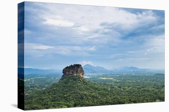 Sigiriya Rock Fortress, UNESCO World Heritage Site, Seen from Pidurangala Rock, Sri Lanka, Asia-Matthew Williams-Ellis-Premier Image Canvas