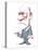 Sigmund Freud, Caricature-Gary Brown-Premier Image Canvas