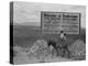 Sign entering Tombstone, Arizona, 1937-Dorothea Lange-Premier Image Canvas