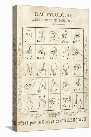 Sign Language Card-null-Premier Image Canvas