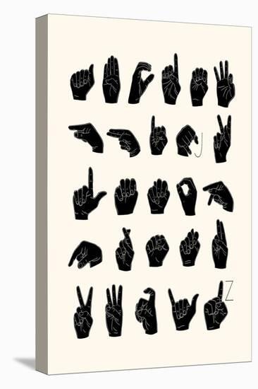 Sign Language I-Emma Scarvey-Stretched Canvas