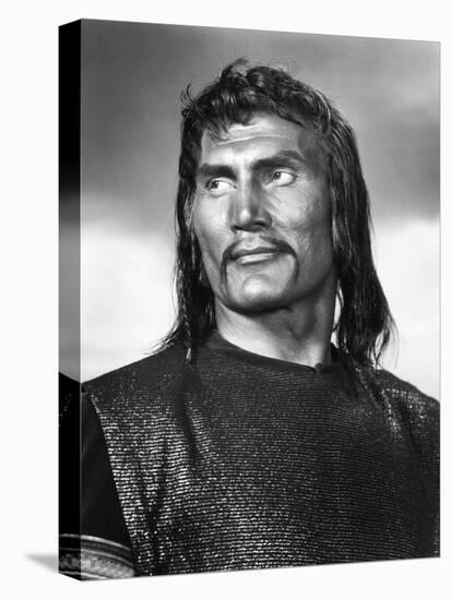 Sign of the Pagan, Jack Palance as Attila the Hun, 1954-null-Stretched Canvas