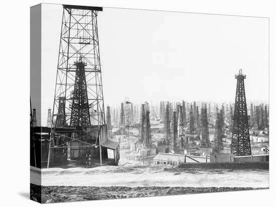 Signal Hill Oil Derricks-null-Premier Image Canvas